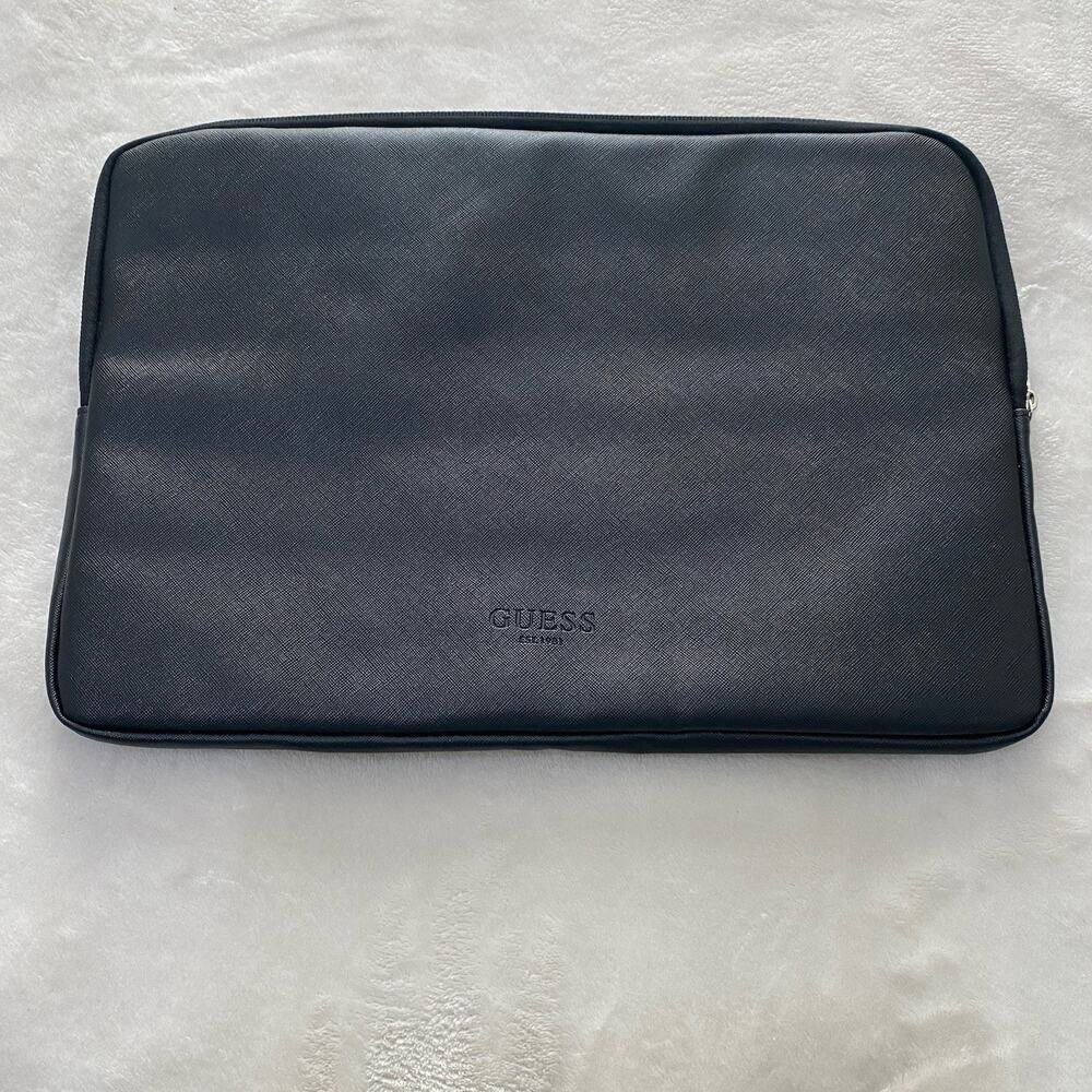 GUESS Black Laptop Bag Briefcase Computer Bag